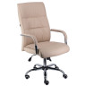Кресло BOND (бежевая экокожа)